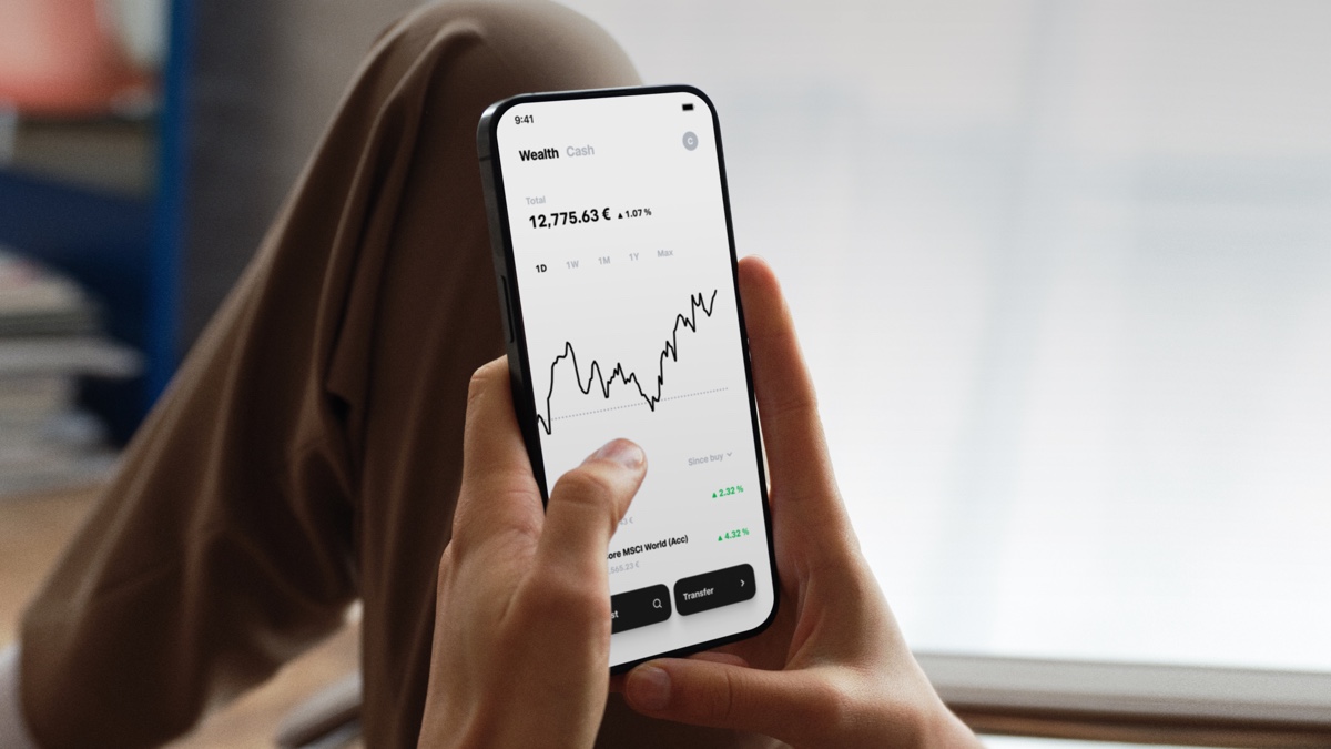 Trade Republic wealth screen